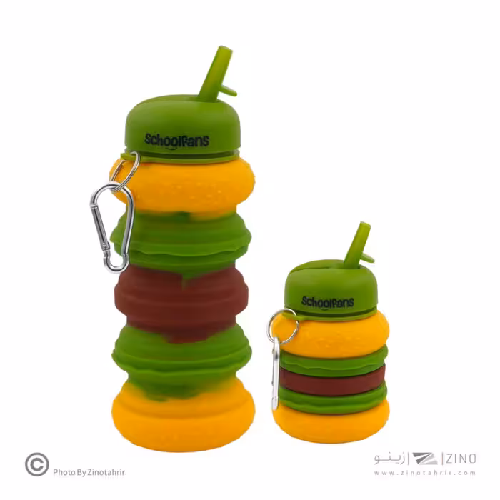 قمقمه سیلیکونی آکاردئونی همبرگراسکول فنز کد9332