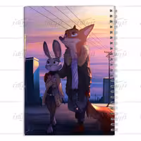 دفتر مشق کارتون زوتوپیا