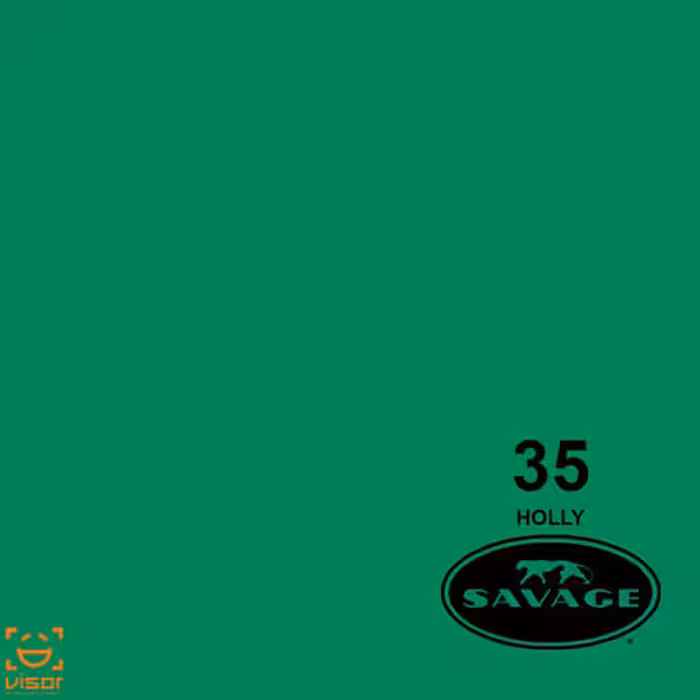 فون کاغذی سبز سیدی Savage Seamless Paper Holly 35