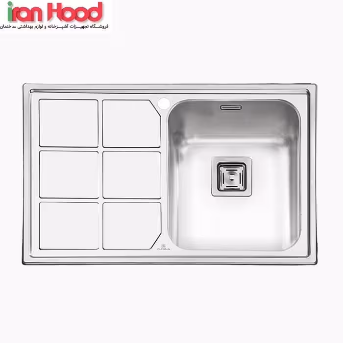 سینک پرنیان استیل Ps 1218 توکار