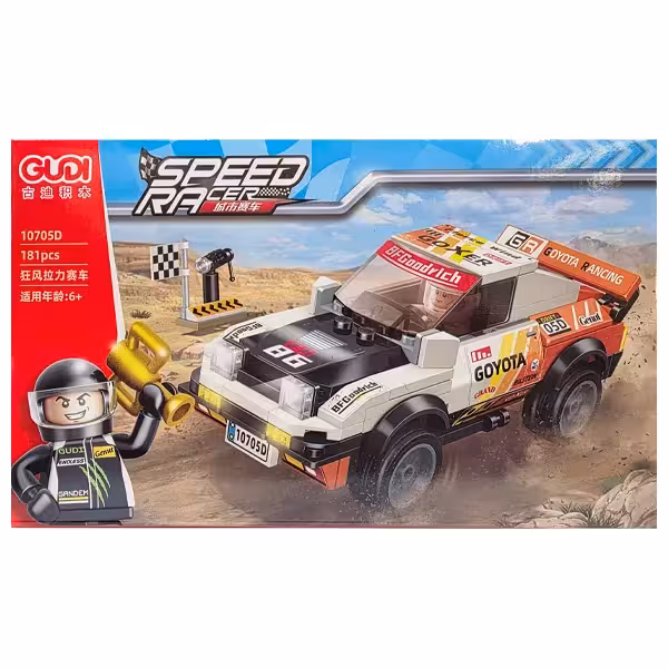 لگو ساختنی گودی ماشین رالی GUDI Speed Racer 10705D