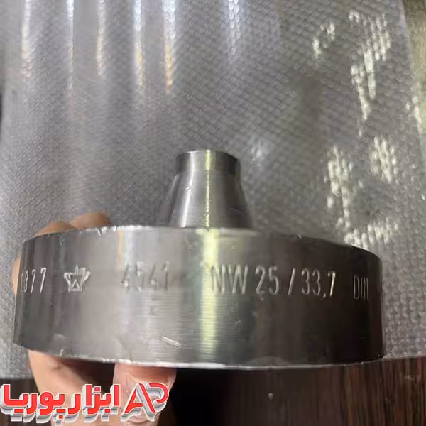 فلنج گلودار NW 25/33.7 4541 DIN2628 ND250 AS2 RTJ