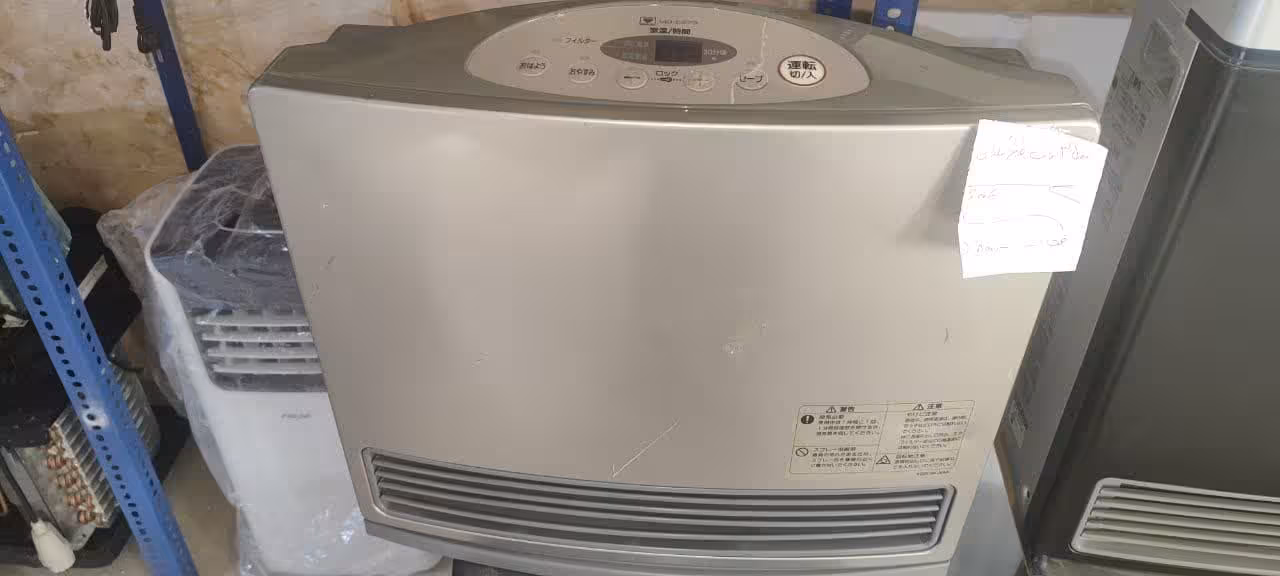 بخاری ژاپنی طرح سکه ای 2006 وات 3500  دست دوم