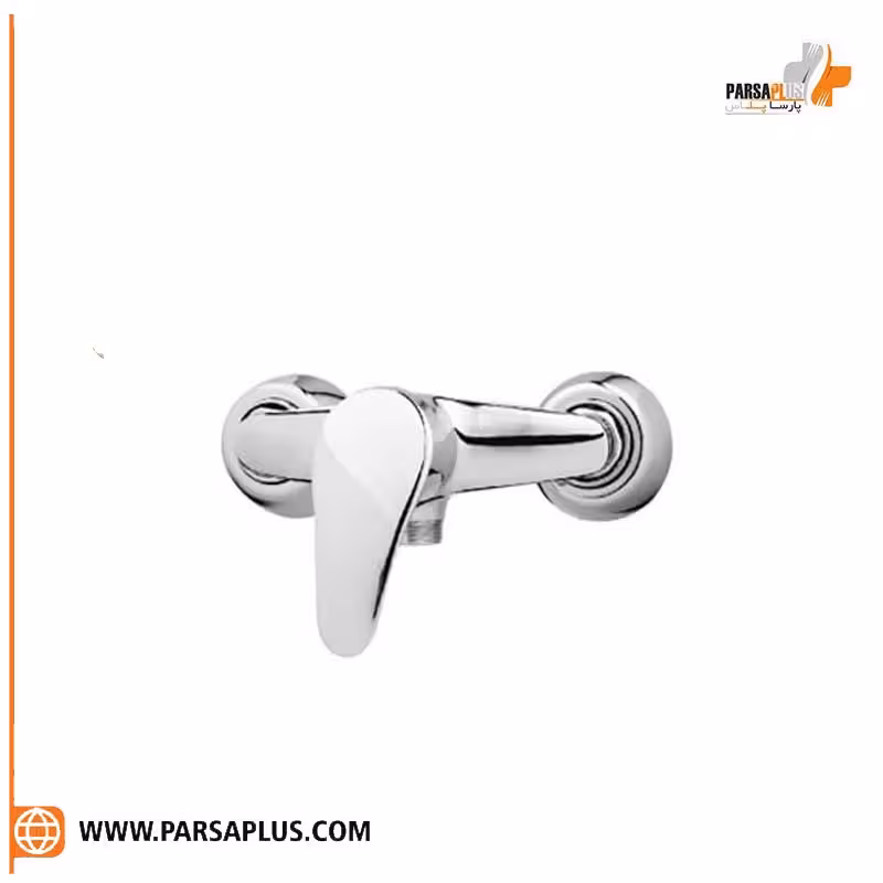 شیر توالت دوان مدل نژو کروم