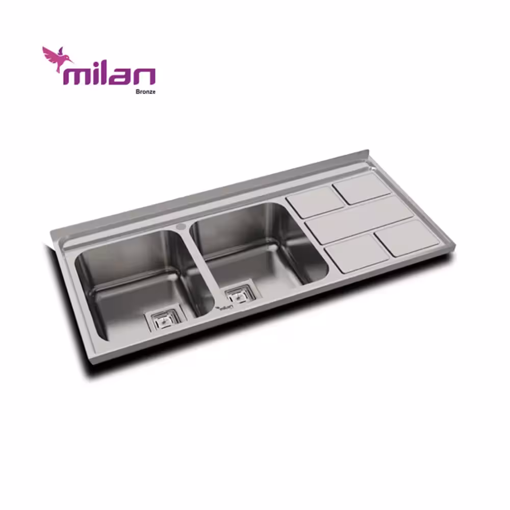 سینک استیل روکار میلان مدل 5011