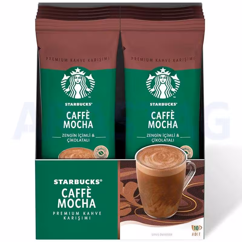قهوه فوری کافه موکا استارباکس بسته 10 عددی