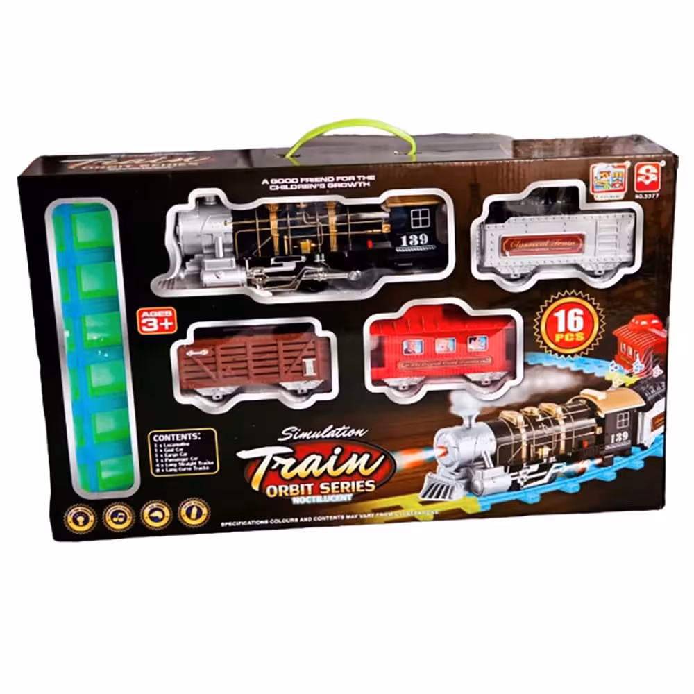 قطار اسباب‌بازی کد Timely Train 3377