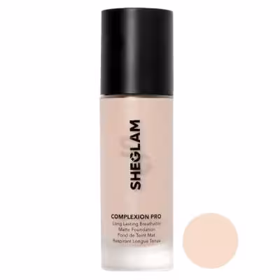 کرم پودر بادوام و مات شیگلم SHEGLAM رنگ روشن متوسط Nude حجم 30 میلی لیتر