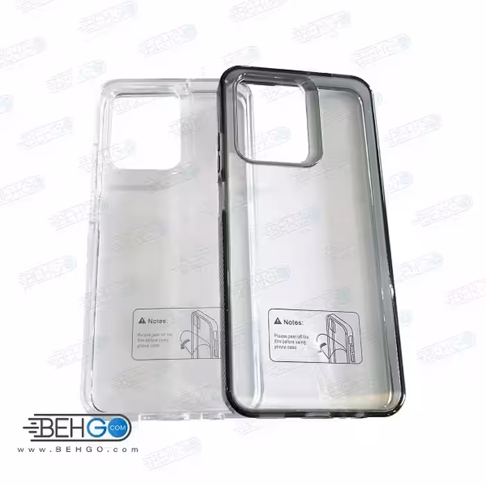 قاب گوشی آنر X7A کاور پشت شفاف دور رنگی مدل HONOR X7A