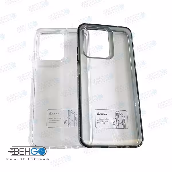 قاب گوشی آنر X7A کاور پشت شفاف دور رنگی مدل HONOR X7A