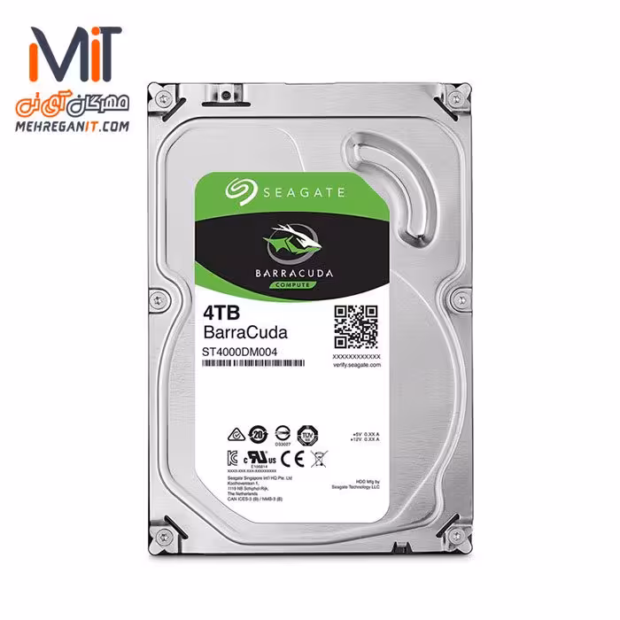 هارد دیسک سیگیت مدل باراکودا ظرفیت 4 ترابایت