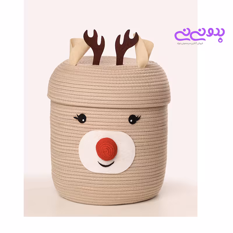 سبد اسباب بازی طرح گوزن بزرگ ایسیز | سیسمونی بدو نی نی