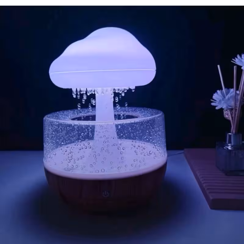 رطوبت ساز قارچی (چراغ خواب و رطوبت ساز بارانی( | amazonchi