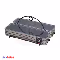 جا قاشقی بازن مدل تایلندی دوقلو استند دار رومیزی
