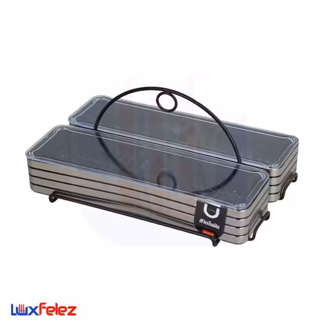 جا قاشقی بازن مدل تایلندی دوقلو استند دار رومیزی