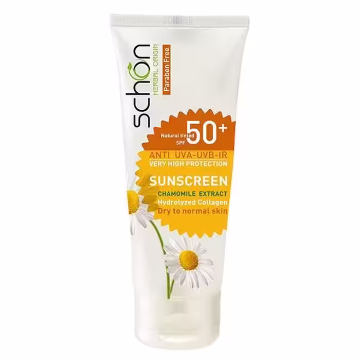 کرم ضد آفتاب شون بی رنگ طبیعی  SPF50