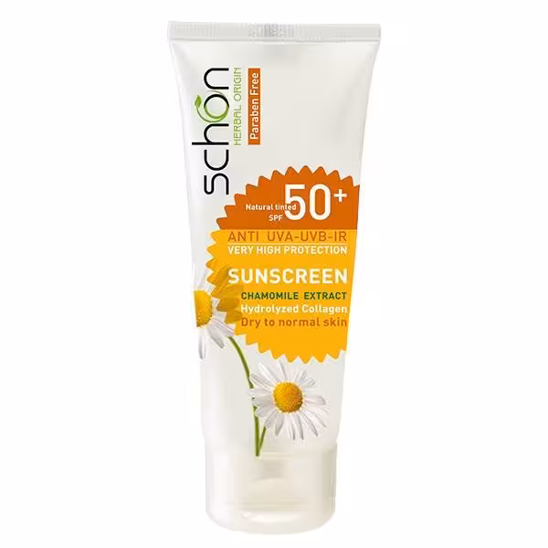 کرم ضد آفتاب شون بی رنگ طبیعی  SPF50