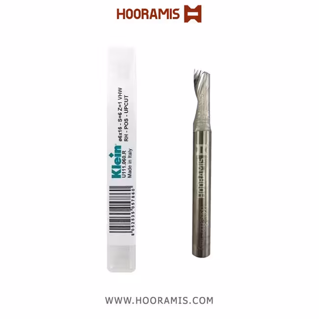 مته عمومی تک کاناله الماسه 6*60*16*6 از جنس Solid Carbide برند klein ایتالیا