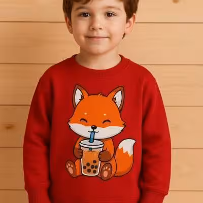 بلوز تک پاییزه اسپرت روباه سایز 45-50