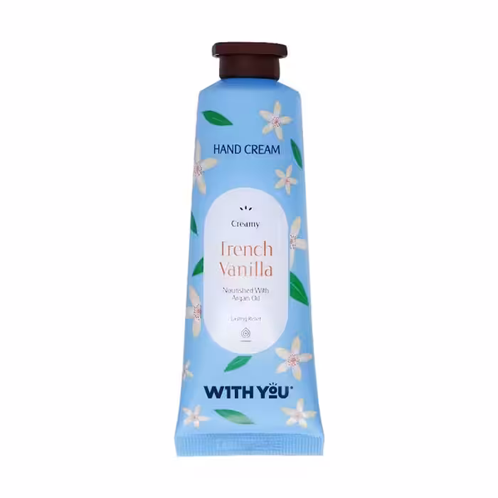کرم مرطوب کننده دست ویت یو حاوی عصاره وانیل و روغن آرگان حجم 50 میلی لیتر
