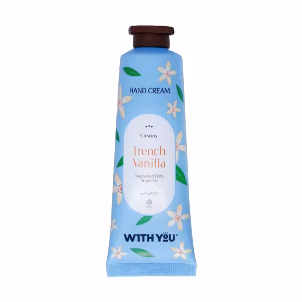کرم مرطوب کننده دست ویت یو حاوی عصاره وانیل و روغن آرگان حجم 50 میلی لیتر