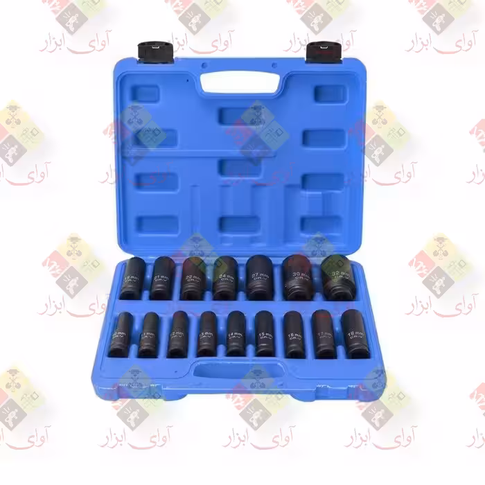 جعبه بکس 16 پارچه بلند مشکی LK مدل E2643