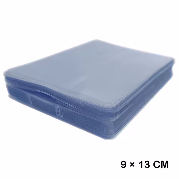 کاور پلاستیکی کارت سایز 9 × 13 سانتی متر بسته 100 عددی