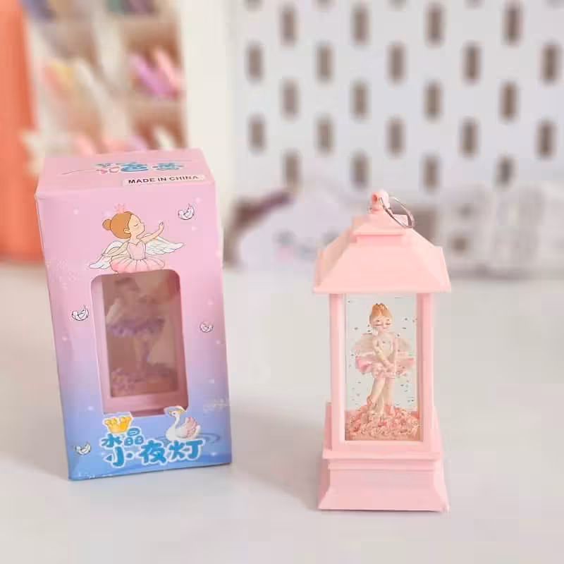 چراغ خواب فانوسی طرح دختر