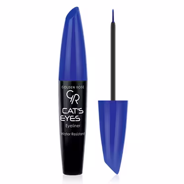 خط چشم گلدن رز مدل کت آبی Cat’s Eyes Eyeliner