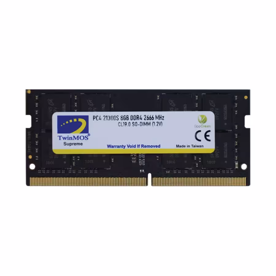 رم لپ تاپ تویین موس مدل 2666MHZ CL19 DDR4 ظرفیت 8 گیگابایت