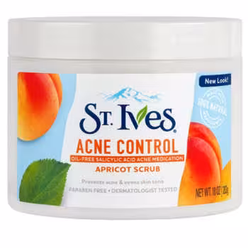 اسکراب لایه بردار پوست اس تی ایوز مدل Acne Control حجم 283 میلی لیتر