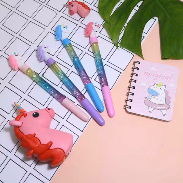 روان نویس اکواریومی یونیکورن unicorn Aquarium pen