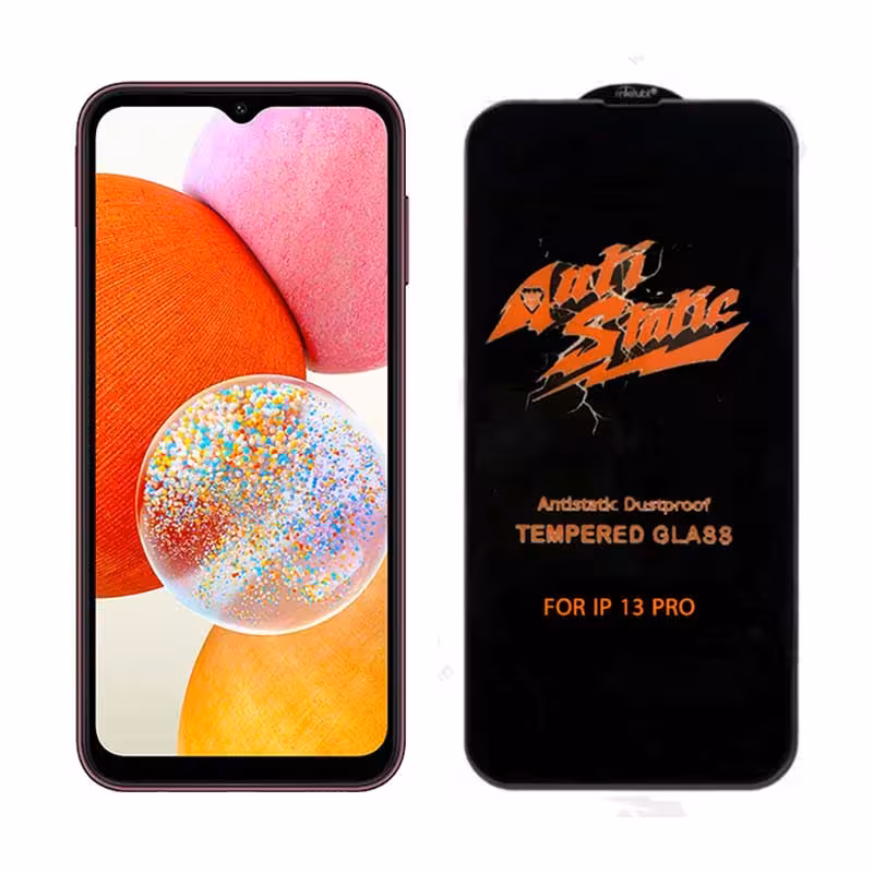گلس تمام صفحه مقاوم گوشی Samsung Galaxy A14 4G مدل Anti-Static