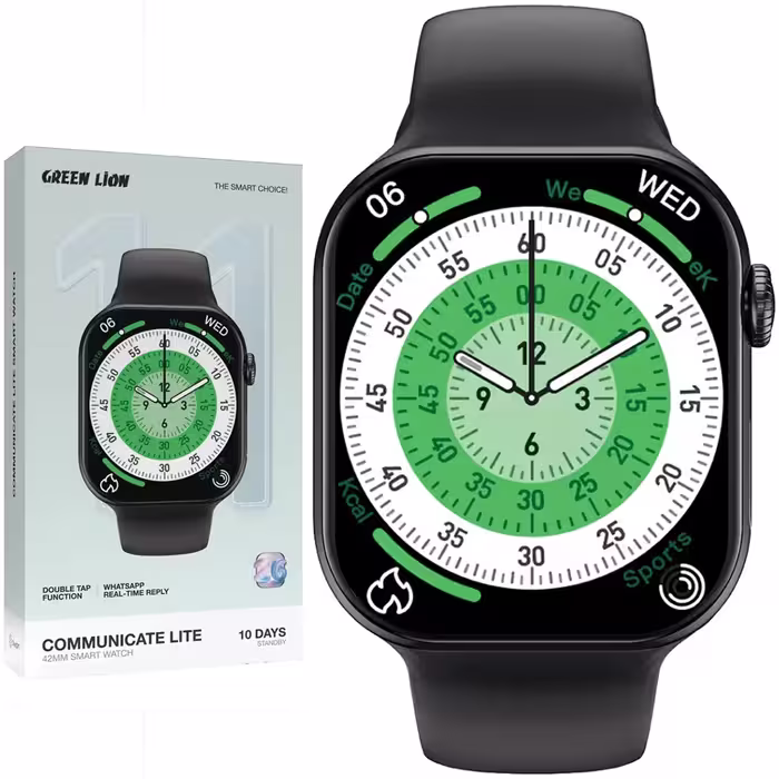 ساعت هوشمند گرین لاین Green Lion اصل مدل GL-SW11C سایز 42 میلی‌متر