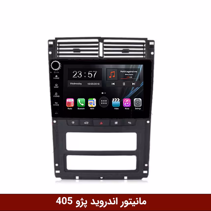 مانیتور اندروید پژو 405 برند وینکا مدل LY865 سری S170 *ولومدار*
