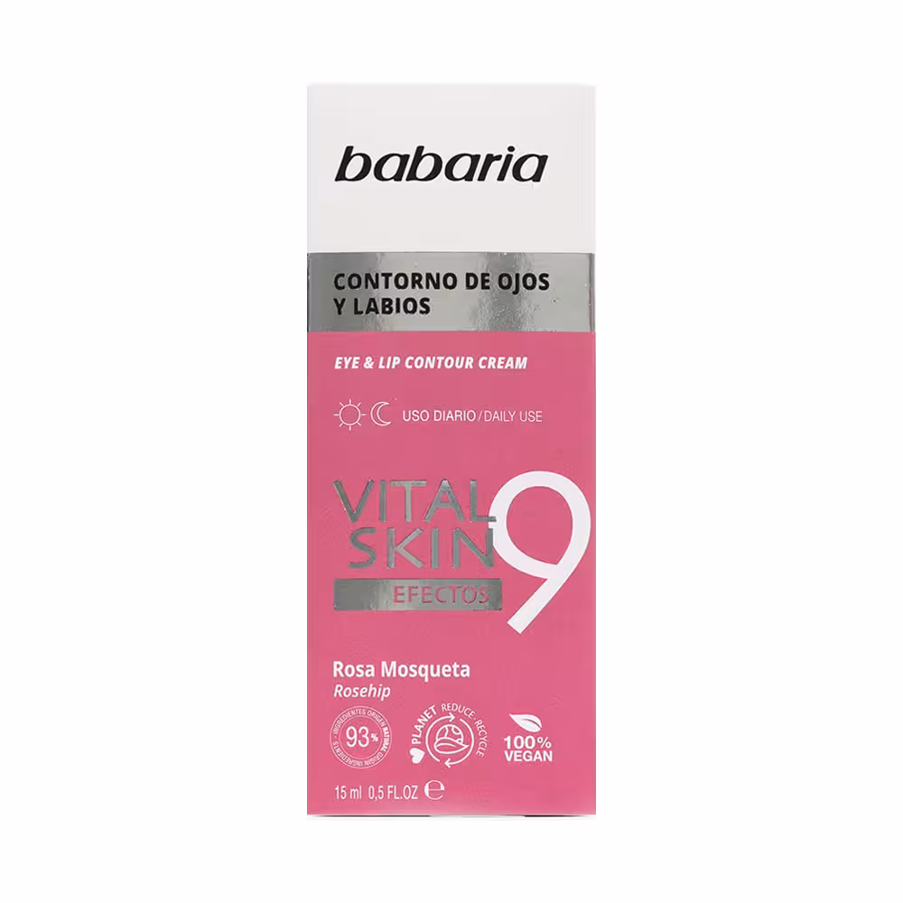 کرم ضد چروک دور چشم باباریا مدل ویتال اسکین حجم 15 میلی‌لیتر