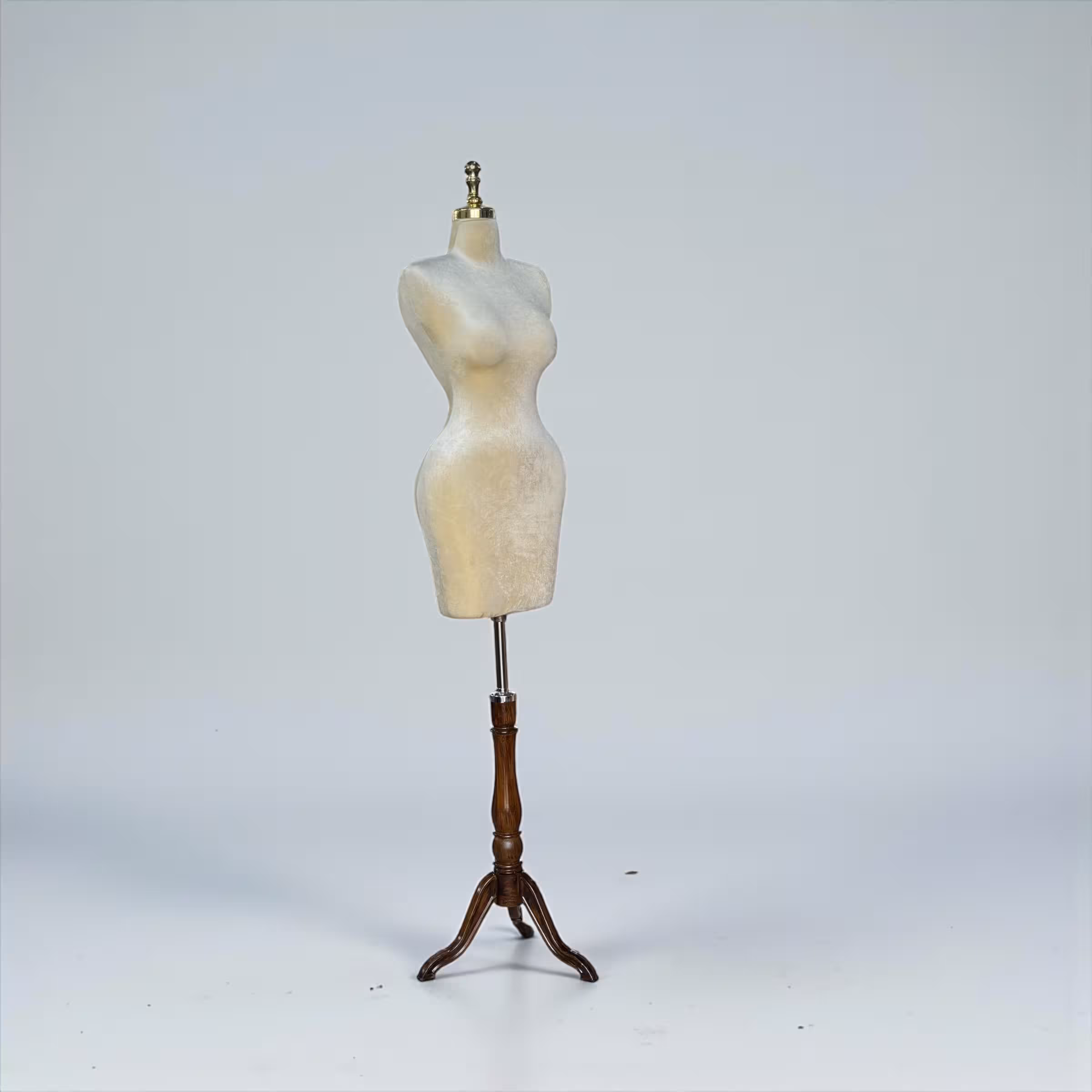 مانکن زنانه پایه دار ساعت شنی