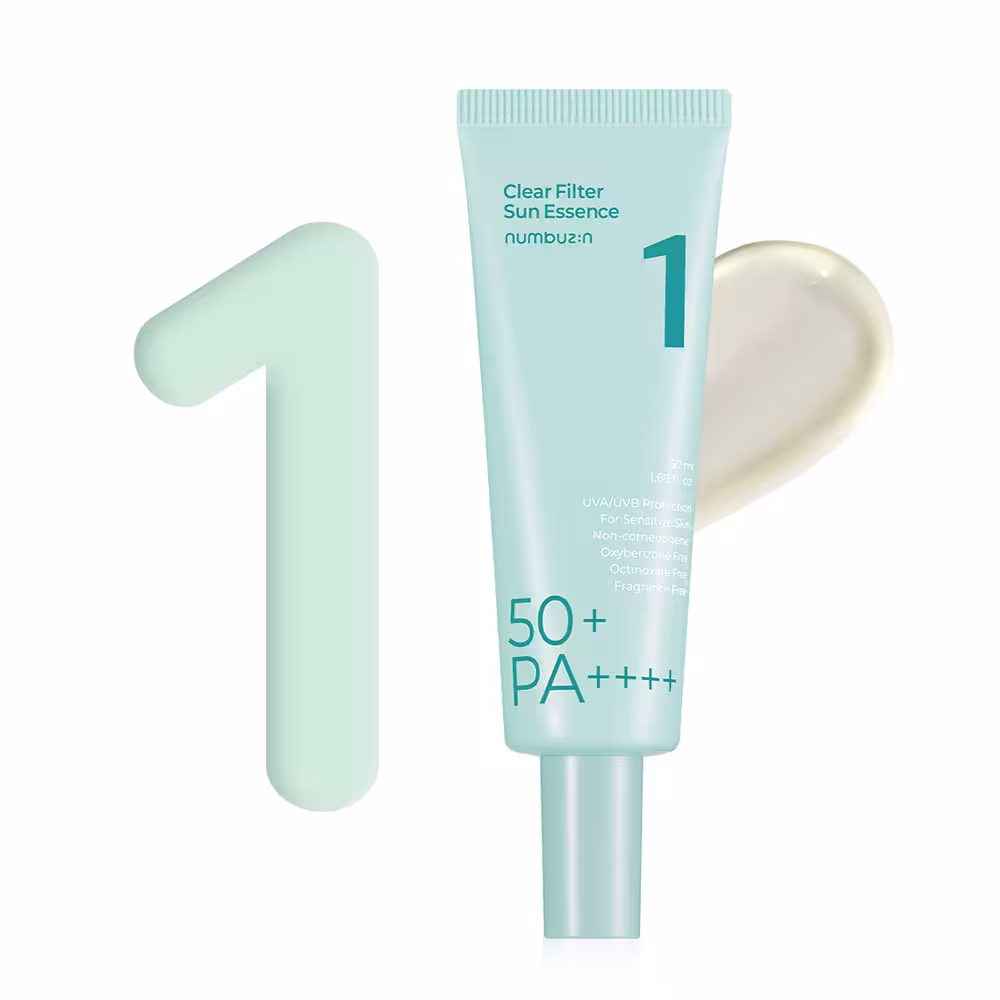 اسنس ضدآفتاب آبرسان نامبوزین ( NUMBUZIN – No.1 Clear Filter Sun Essence SPF50  )