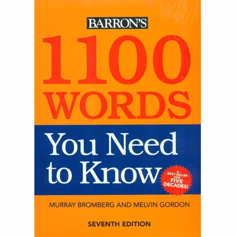Barrons 1100 Words You Need to know 7th Edition