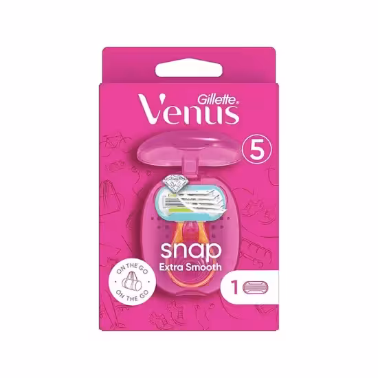 خود تراش ژیلت زنانه ونوس اسنپ اکسترا اسموت Gillette venus snap extra smooth
