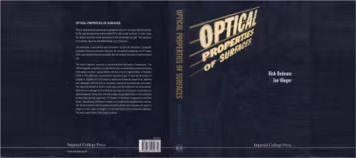 خرید و دانلود نسخه کامل کتاب Optical Properties of Surfaces
