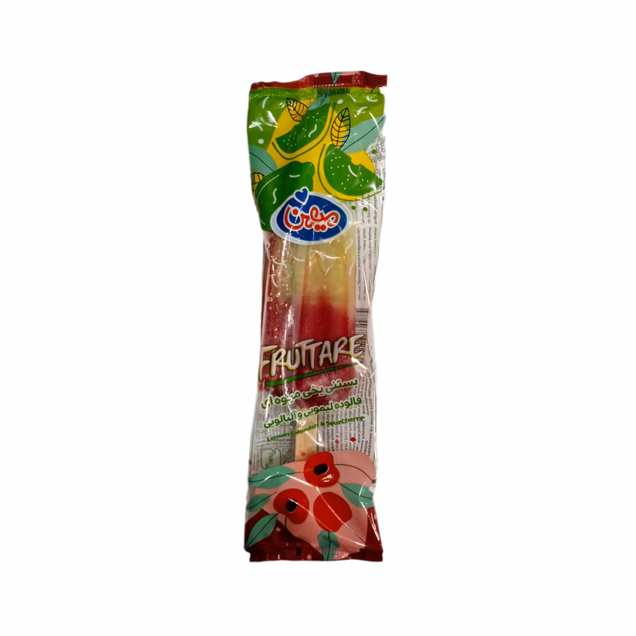 بستنی یخی فروتاره فالوده لیمو و آلبالو میهن 65 گرمی