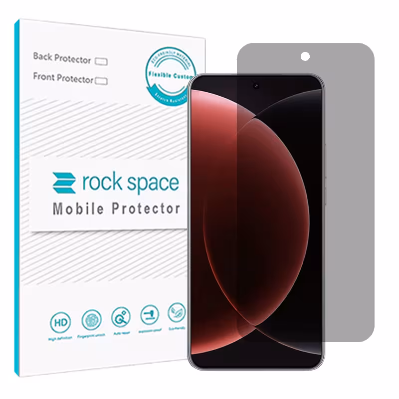 گلس شیائومی 15 Ultra مدل نانو هیدروژل پرایوسی برند راک اسپیس کدS