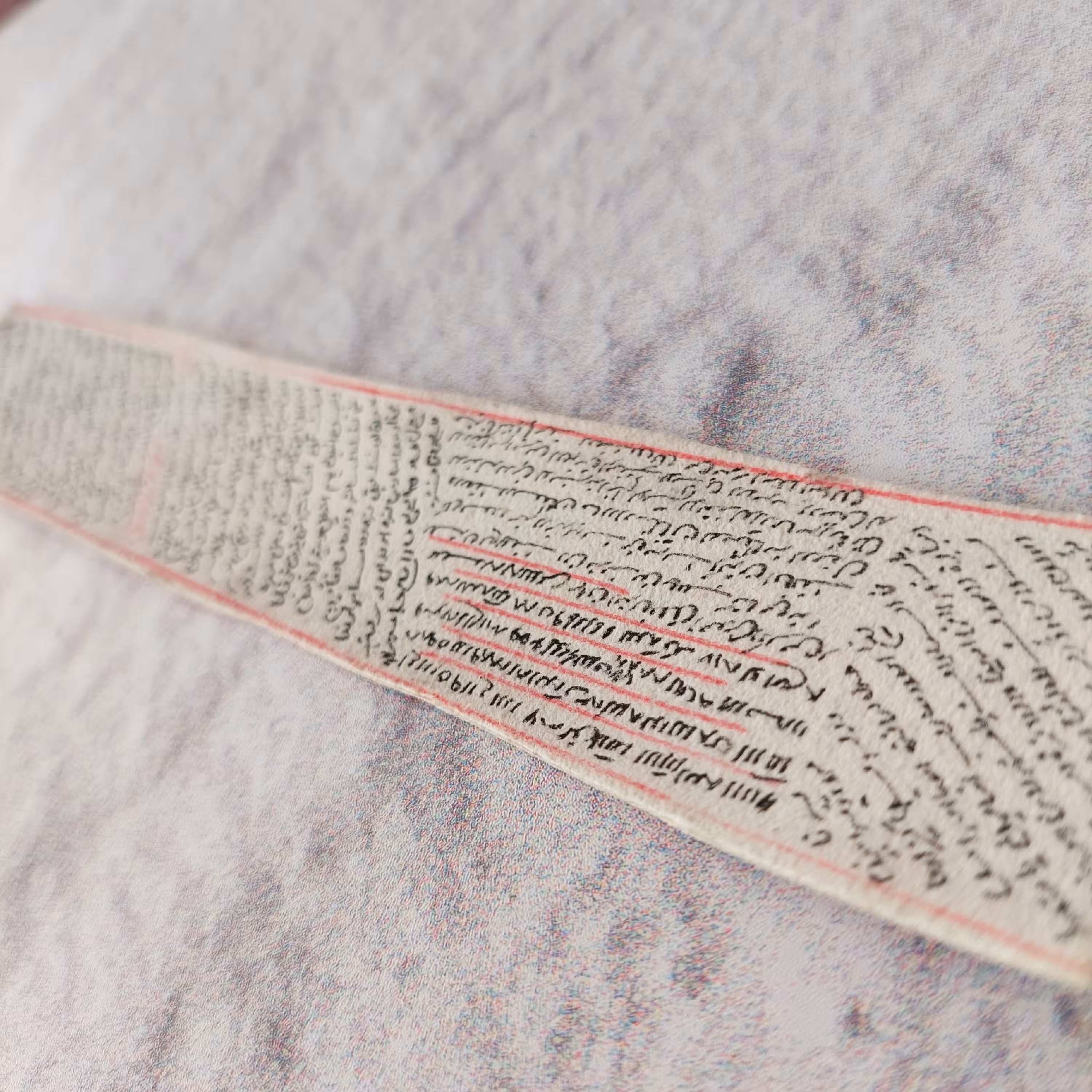 حرز امام جواد (ع) روی پوست آهو با رعایت آداب