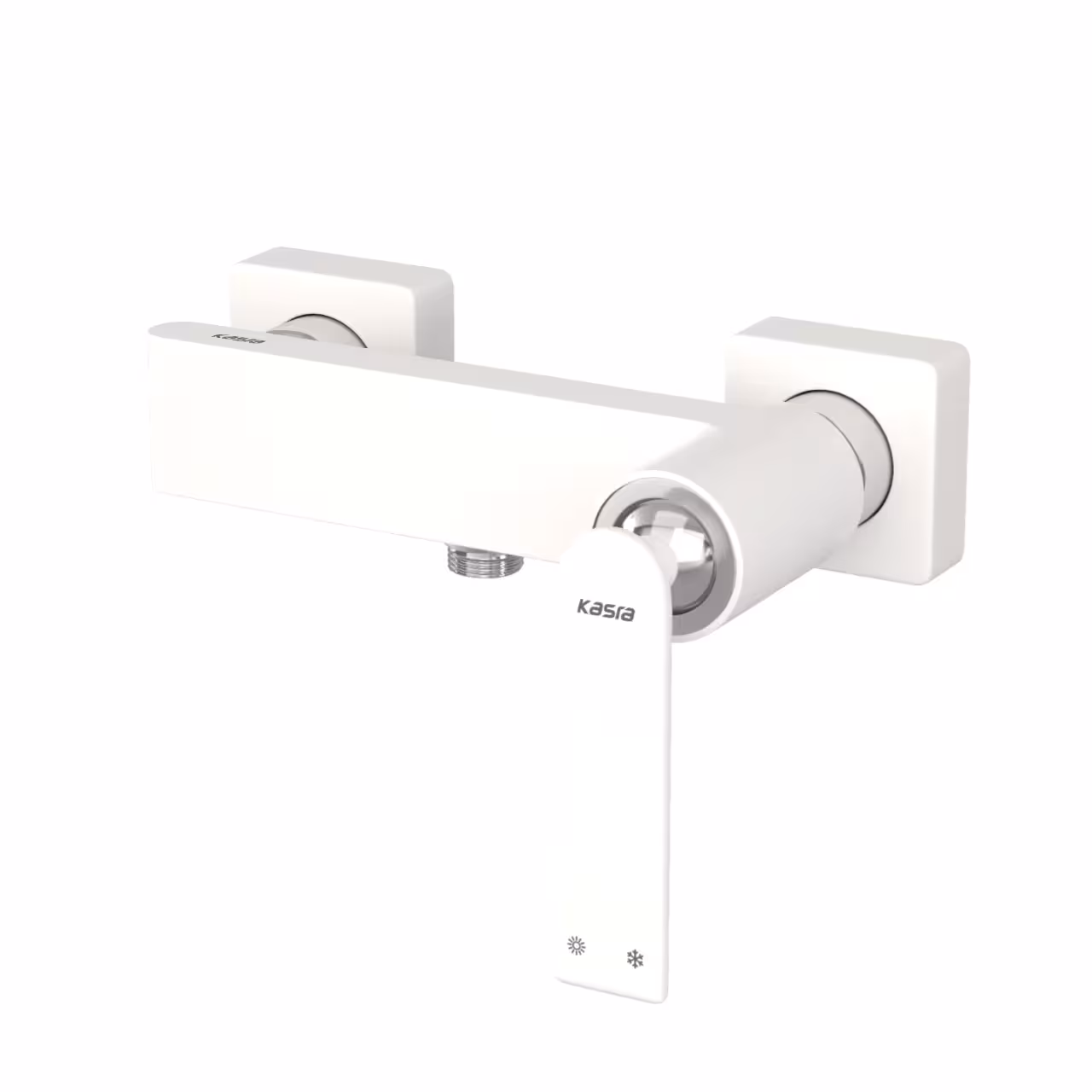 شیر توالت کسری مدل آمازون سفید کروم