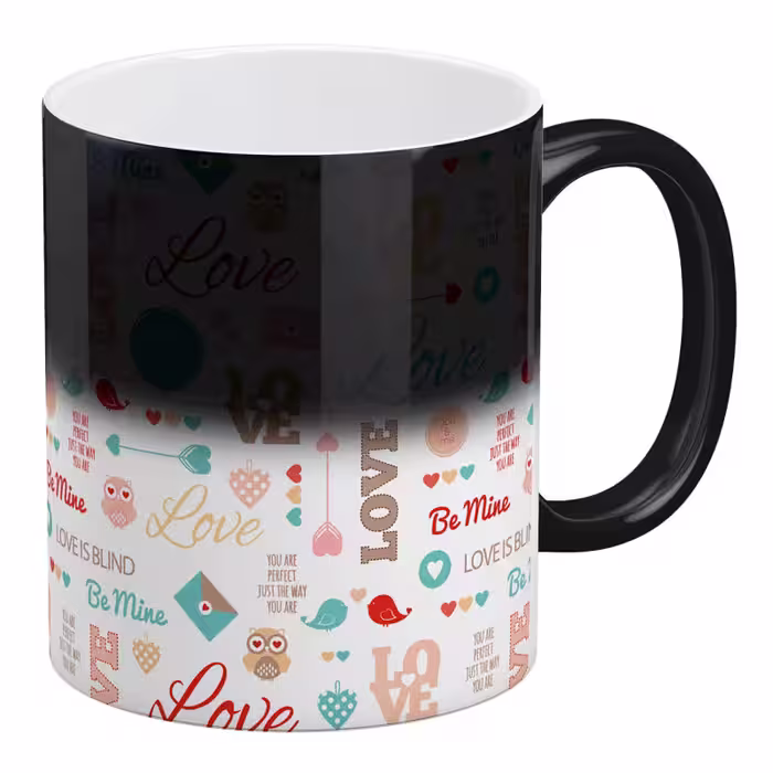خرید ماگ-لیوان  حرارتی آبنبات رنگی  Love کد ARM0231