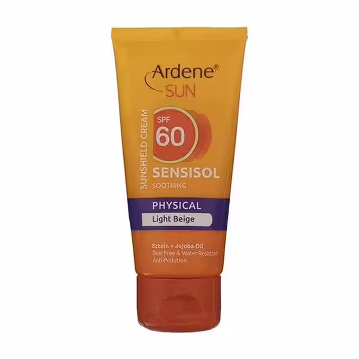 کرم ضد آفتاب آردن مدل Light Beige مناسب پوست های حساس مقدار 50 گرم