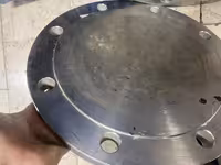 فلنج کور 8 اینچ کلاس 150 ریس فیس  4541   DIN2527 PN16 فابریک