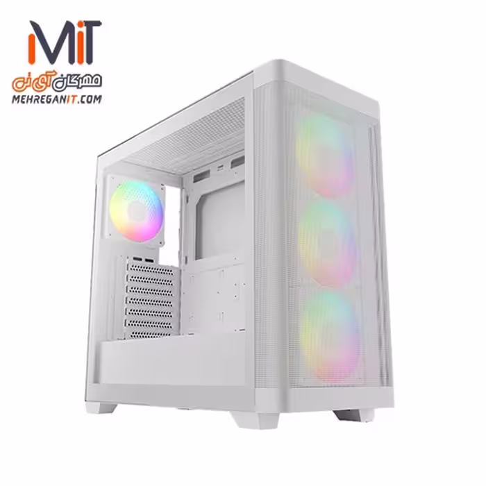 کیس کامپیوتر گیمینگ گیم دیاس مدل Gamdias ATHENA M3 White