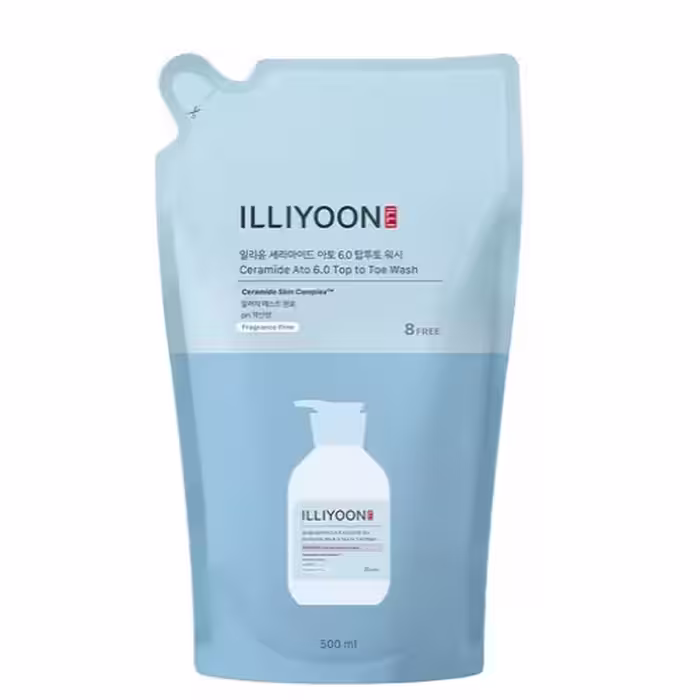 ریفیل شوینده تقویت کننده صورت، بدن و مو سراماید ایلیون Illiyoon حجم 500 میل